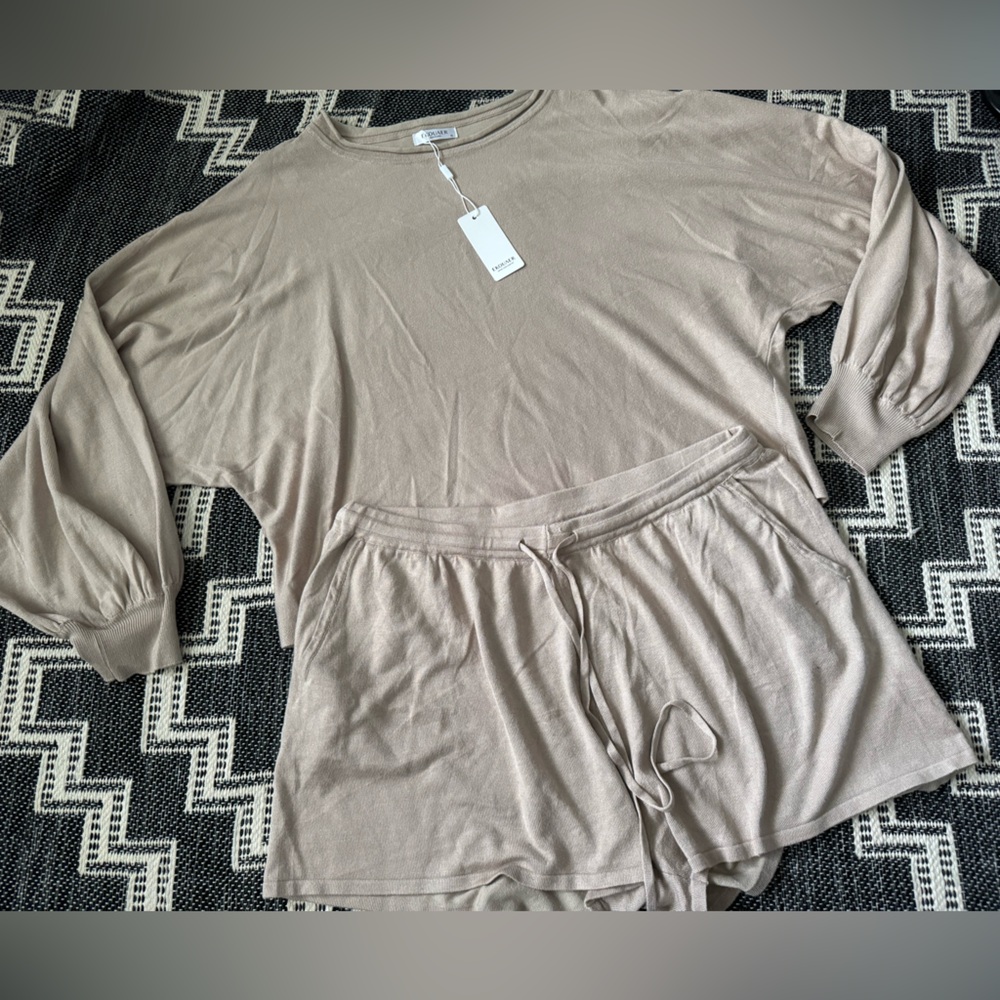 Ekouaer Short Set